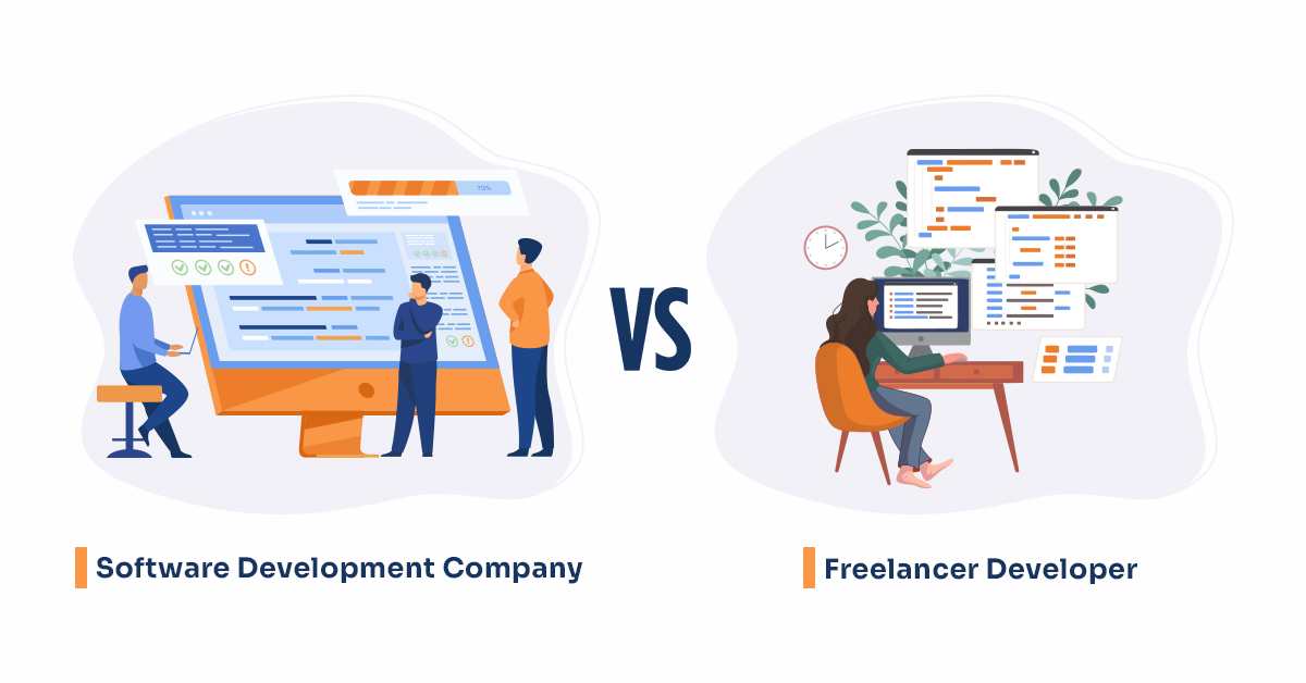 Software Development Company vs Freelancer Developer