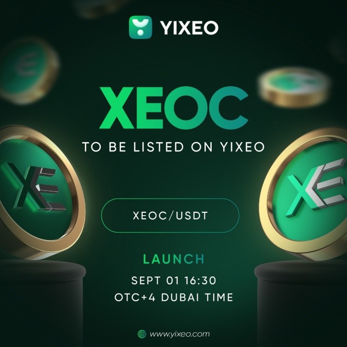 YIXEO Introduces XEOC Creating A Digital currency Era Beyond Boundaries