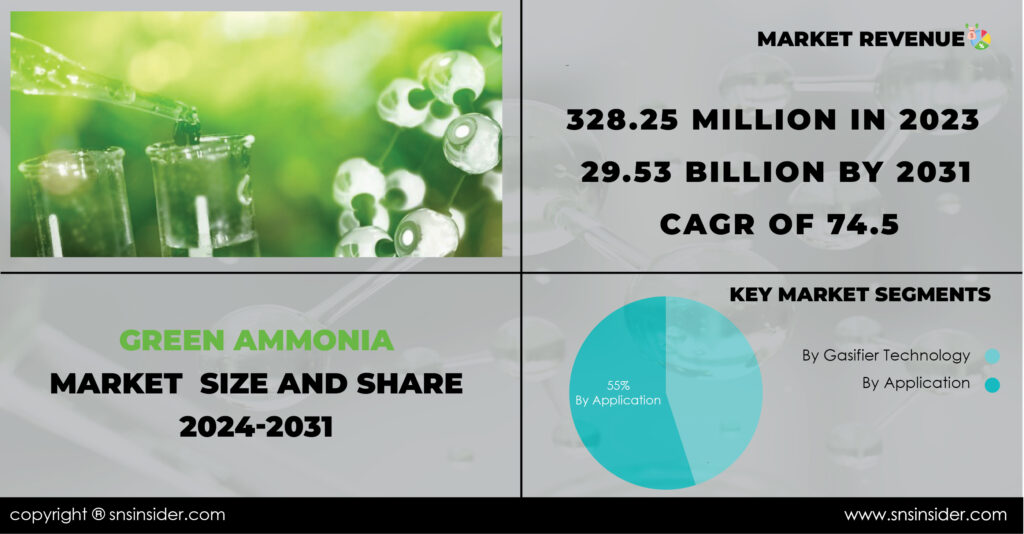 Inexperienced Ammonia Present market to USD 29.53 Billion by 2031 Pushed by Mounting Funding determination in Renewable Vitality Duties and Declining Electrical energy Era Prices
