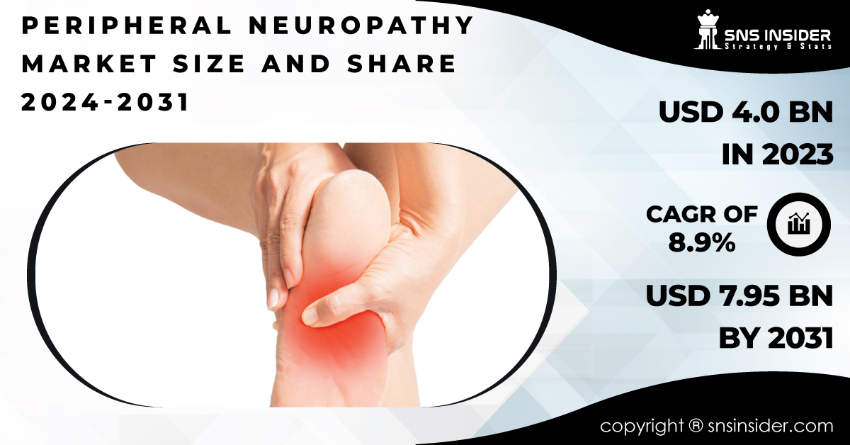 Peripheral Neuropathy Market is Expected to Hit USD 7.95 Billion by 2031