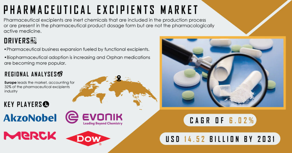 Pharmaceutical Excipients Market