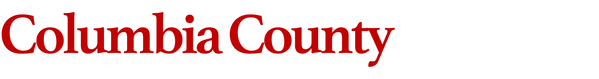 Columbia County Spotlight Logo