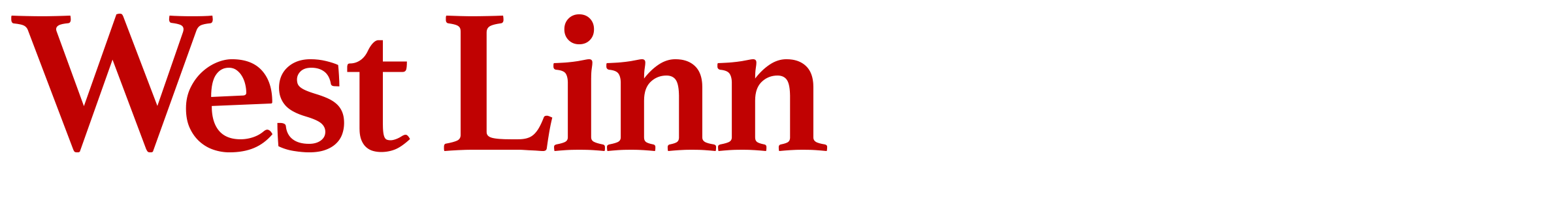 West Linn Tidings Logo