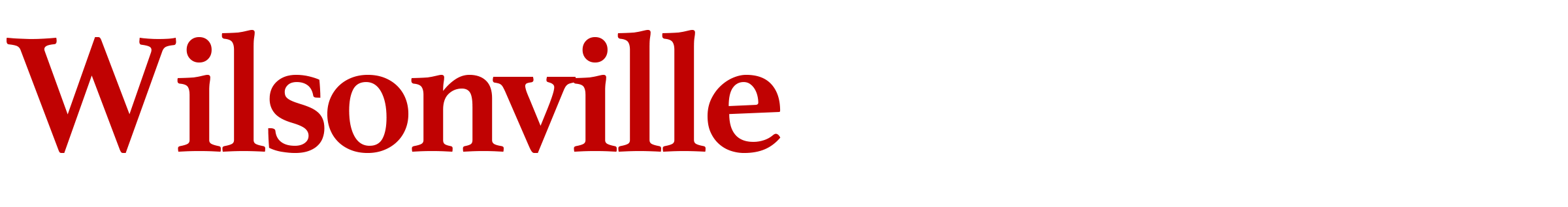 Wilsonville Spokesman Logo