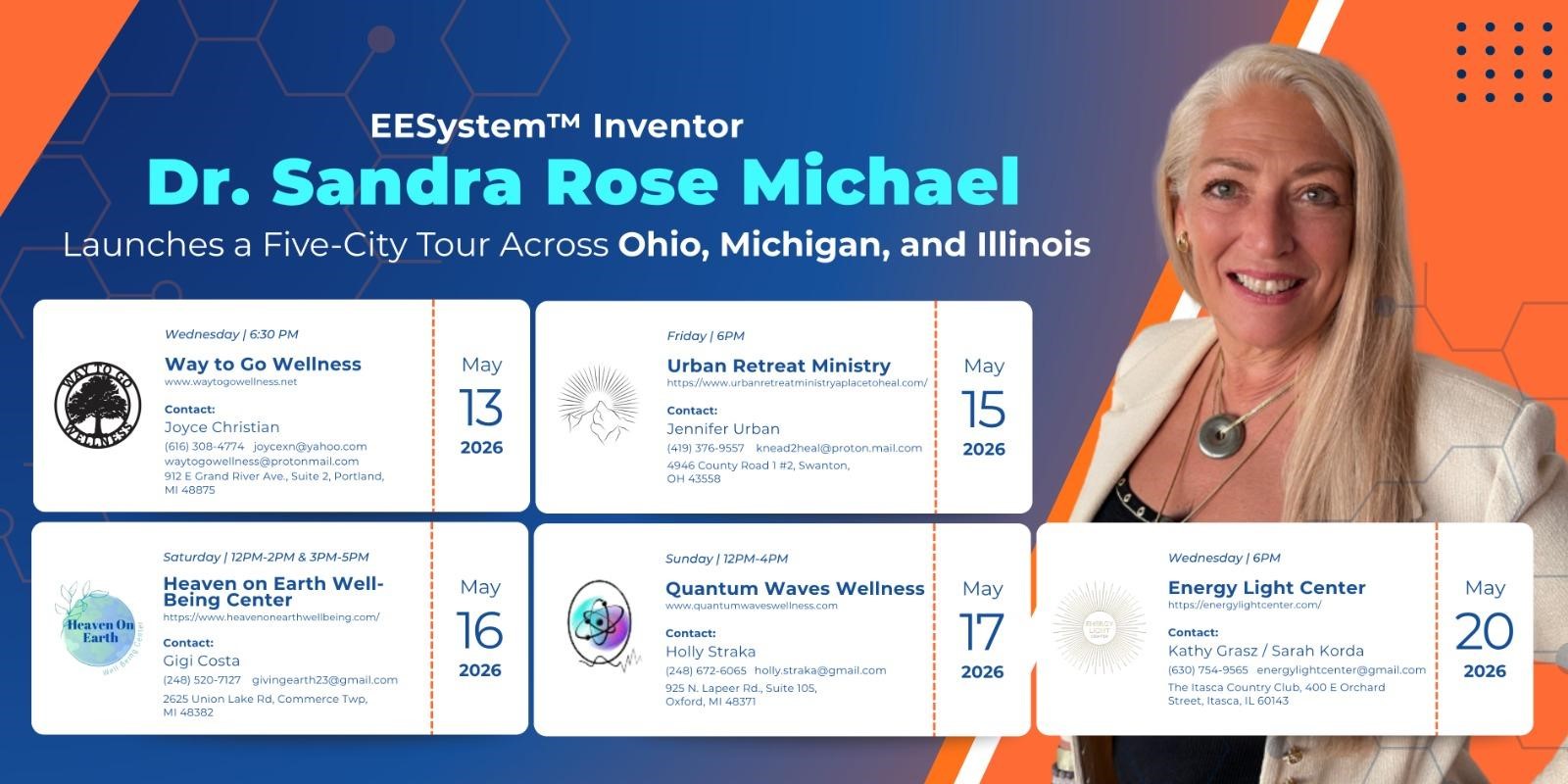 Dr. Sandra Rose Michael, inventor of the Energy Enhancement System™ (EESystem™), 