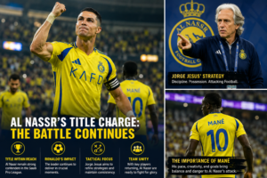 Al Nassr’s Title Charge Tested: Can Cristiano Ronaldo Inspire a Strong Finish After Setback?
