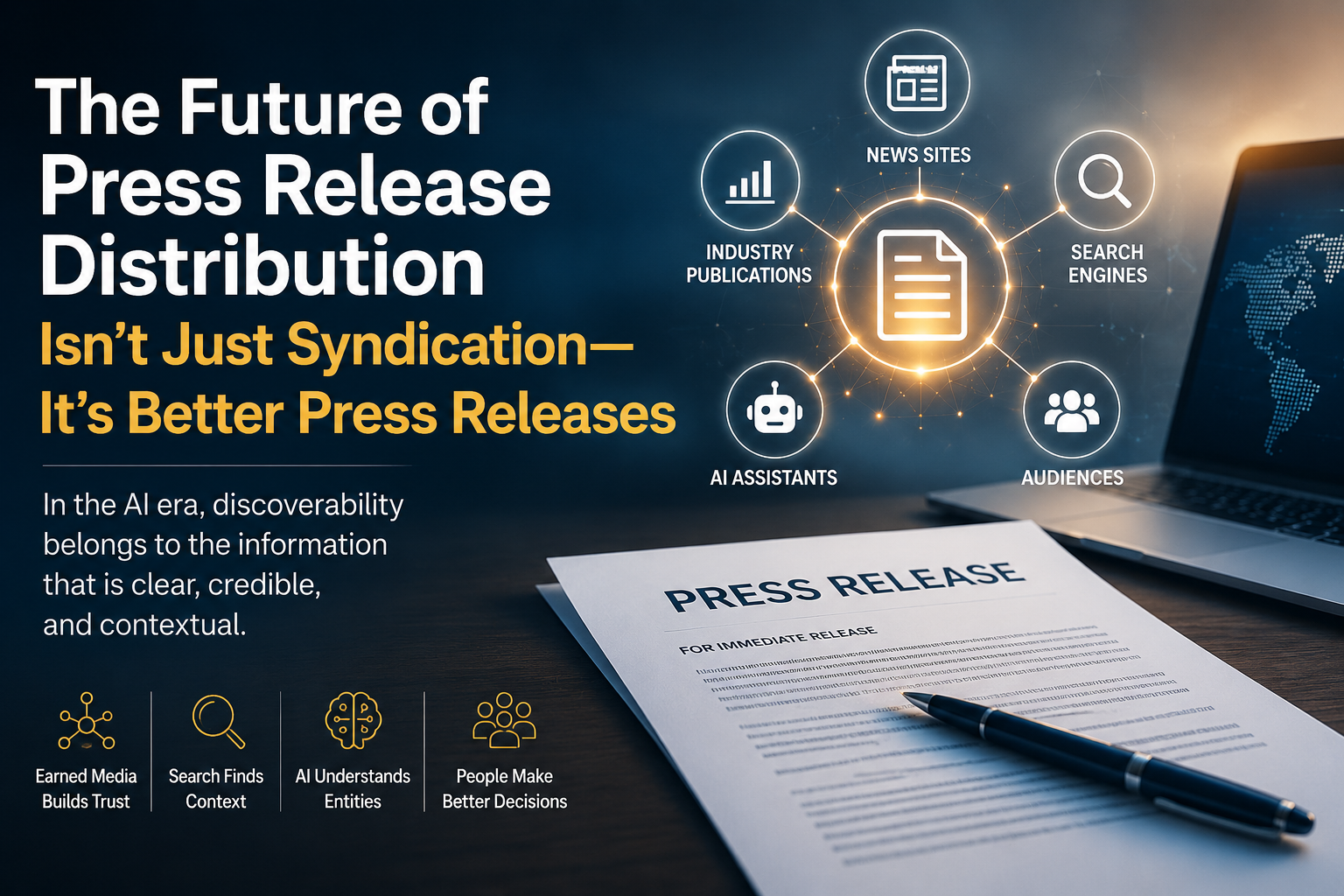 The Future of Press Release Distribution Isn’t Just Syndication. It’s Better Press Releases.