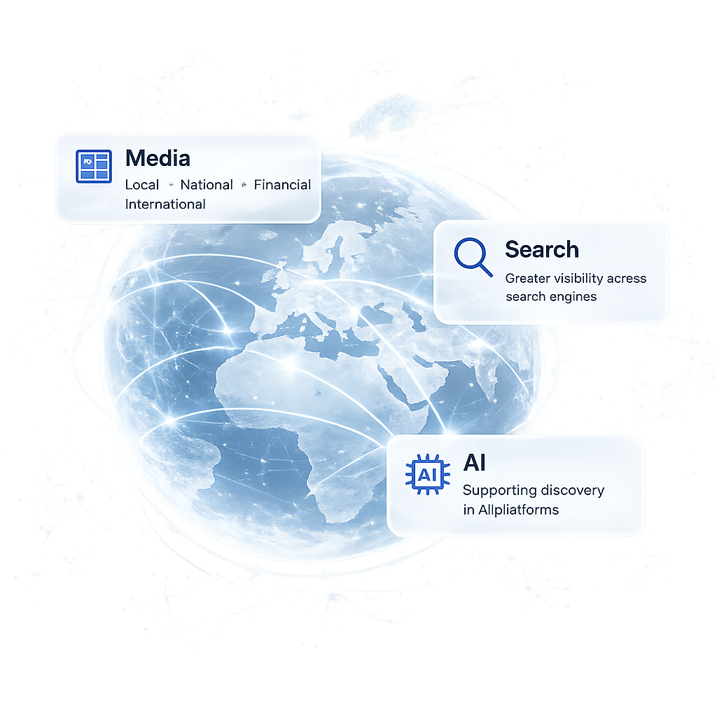Evertise media and press release distribution